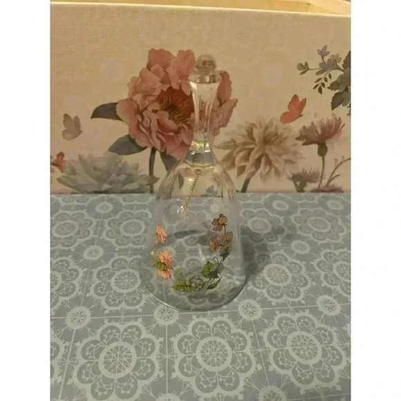 Avon Other - Avon | 24% Full Lead Crystal Transparent Floral Bell | Vintage Collectible
